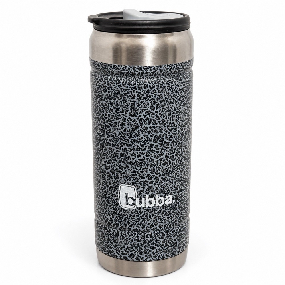 Bubba 18oz Tall Boy Gray  Crackle Insulated Stainless Steel Covered Mug Tumbler